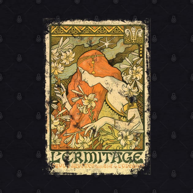 Art Nouveau - L'Ermitage Alphonse Mucha by AltrusianGrace